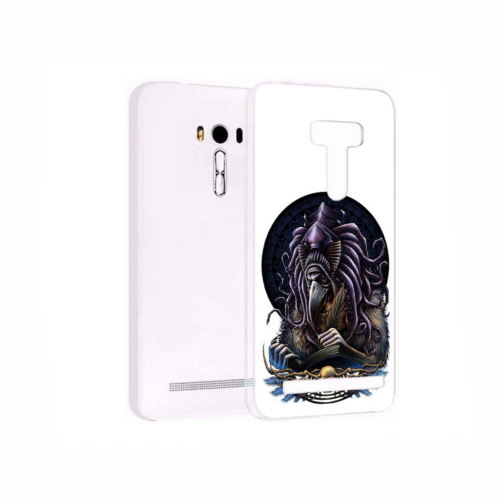 

Чехол MyPads Tocco для Asus ZenFone 2 Laser (ZE550KL) умный ворон, Прозрачный, Tocco