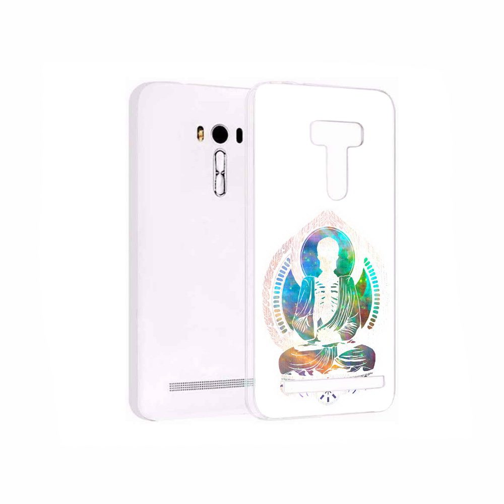 

Чехол MyPads Tocco для Asus ZenFone 2 Laser (ZE550KL) умный скелет, Прозрачный, Tocco