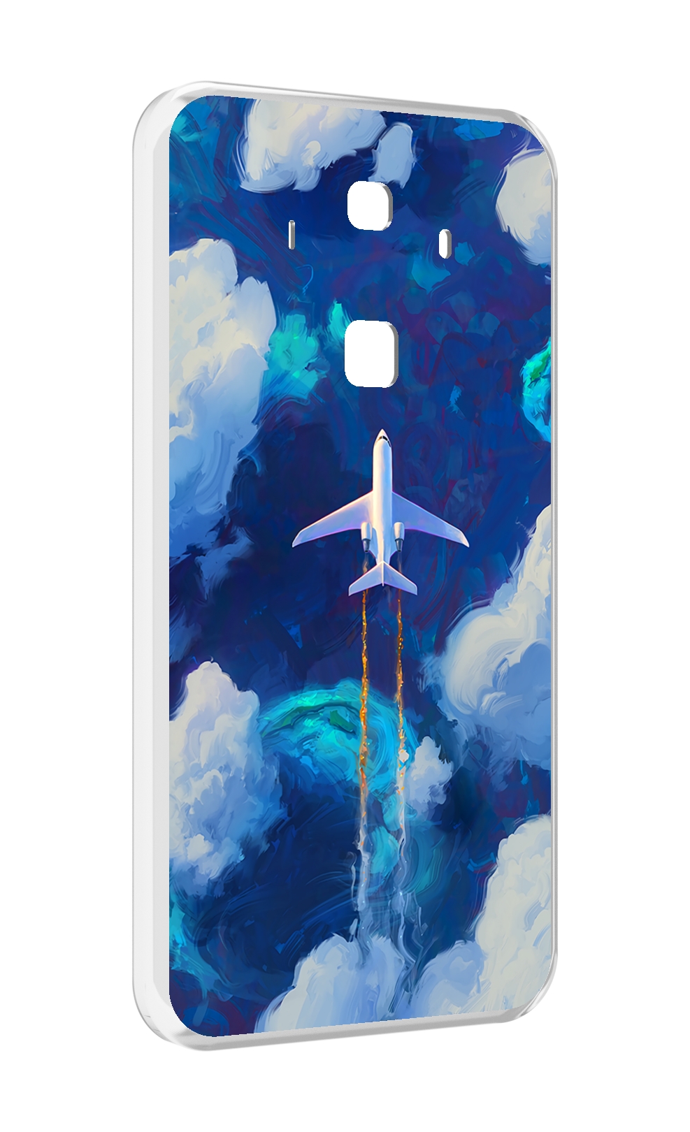 

Чехол MyPads самолет-в-небе-рисунок для Huawei Mate 10 Pro, Прозрачный, Tocco