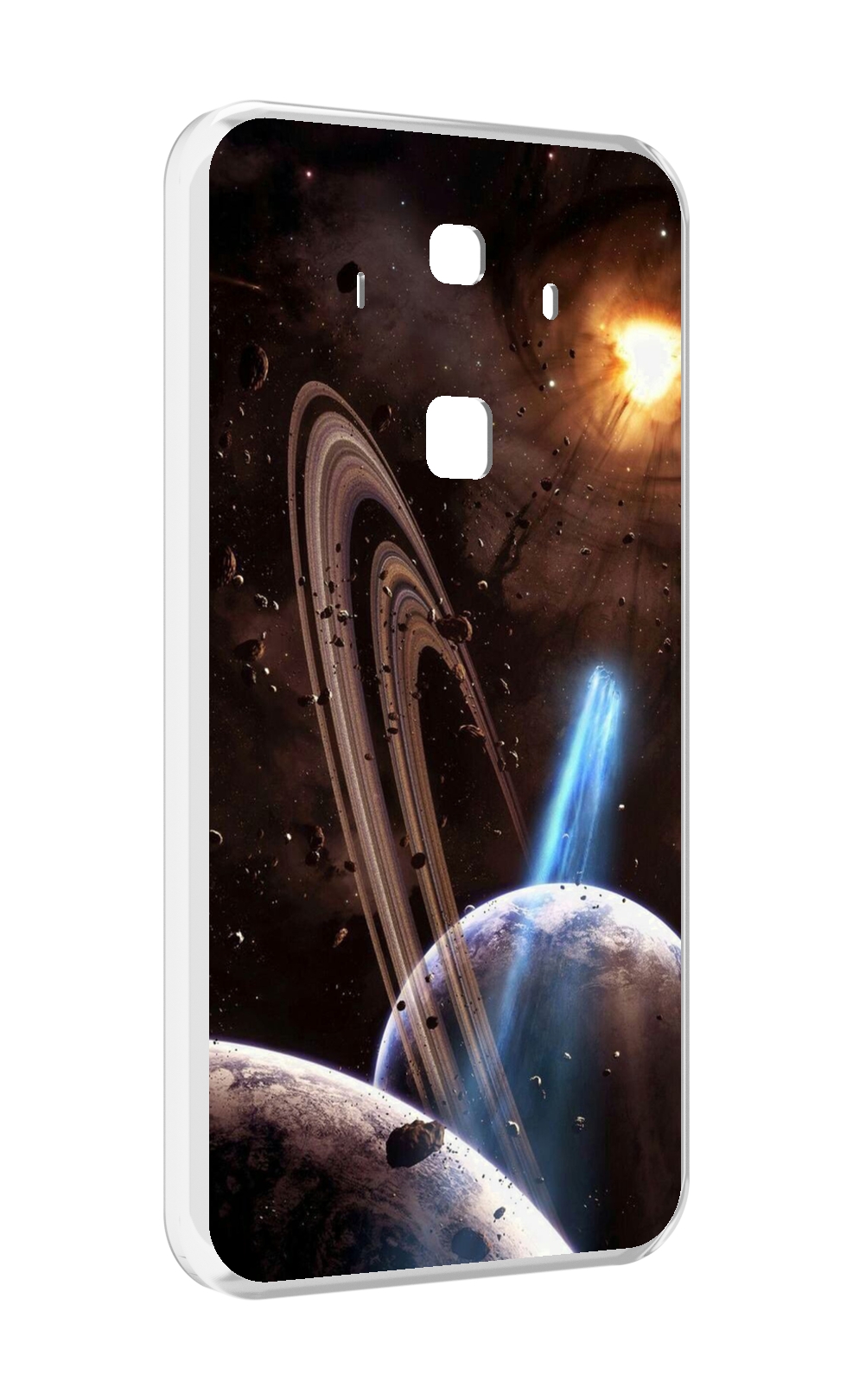 

Чехол MyPads сатурн в космосе для Huawei Mate 10 Pro, Прозрачный, Tocco