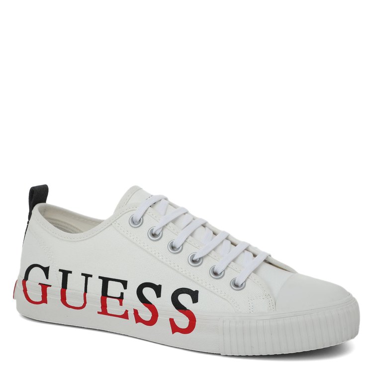 

Кеды мужские Guess FM6NWLFAB12 белые 44 EU, FM6NWLFAB12