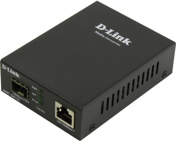 

Медиаконвертер D-Link DMC-G01LC/C1A, Черный, DMC-G01LC/C1A