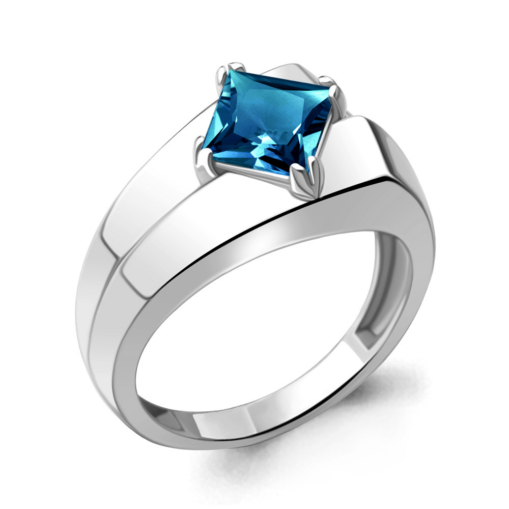 

Кольцо из серебра р. 18 AQUAMARINE 6947408_925_р, 6947408_925_р