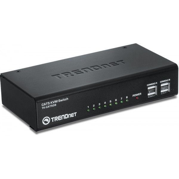 фото Kvm-переключатель trendnet tk-cat508