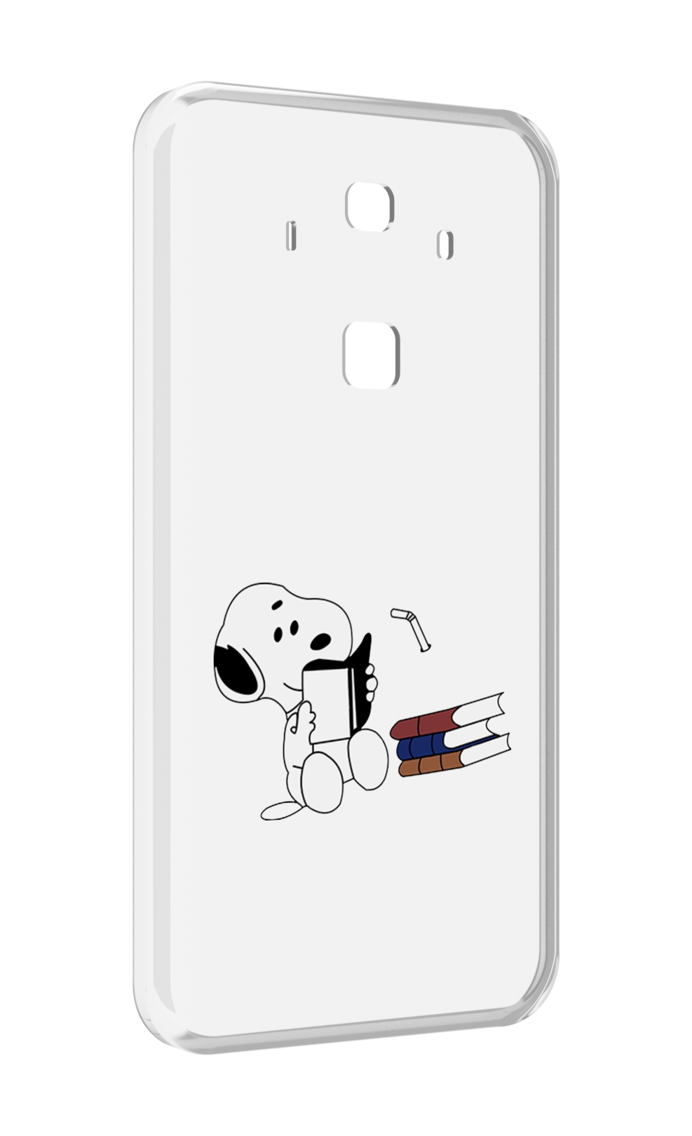 Чехол MyPads собака-с-книжками для Huawei Mate 10 Pro