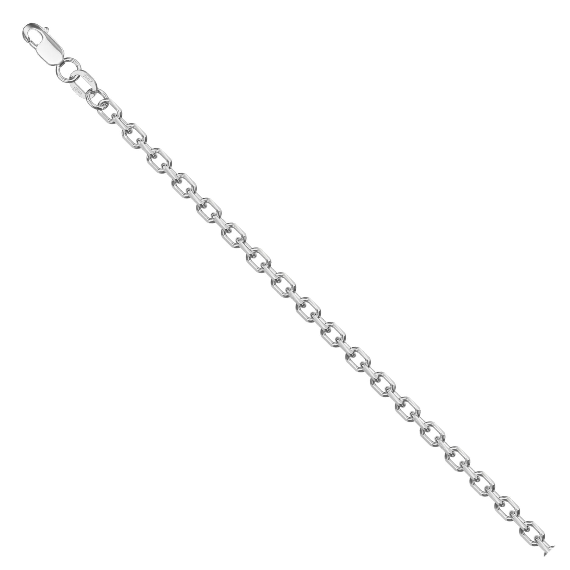 

Цепочка из серебра 50 см Красцветмет 22-206Ю-3/0,50, 22-206Ю-3/0,50