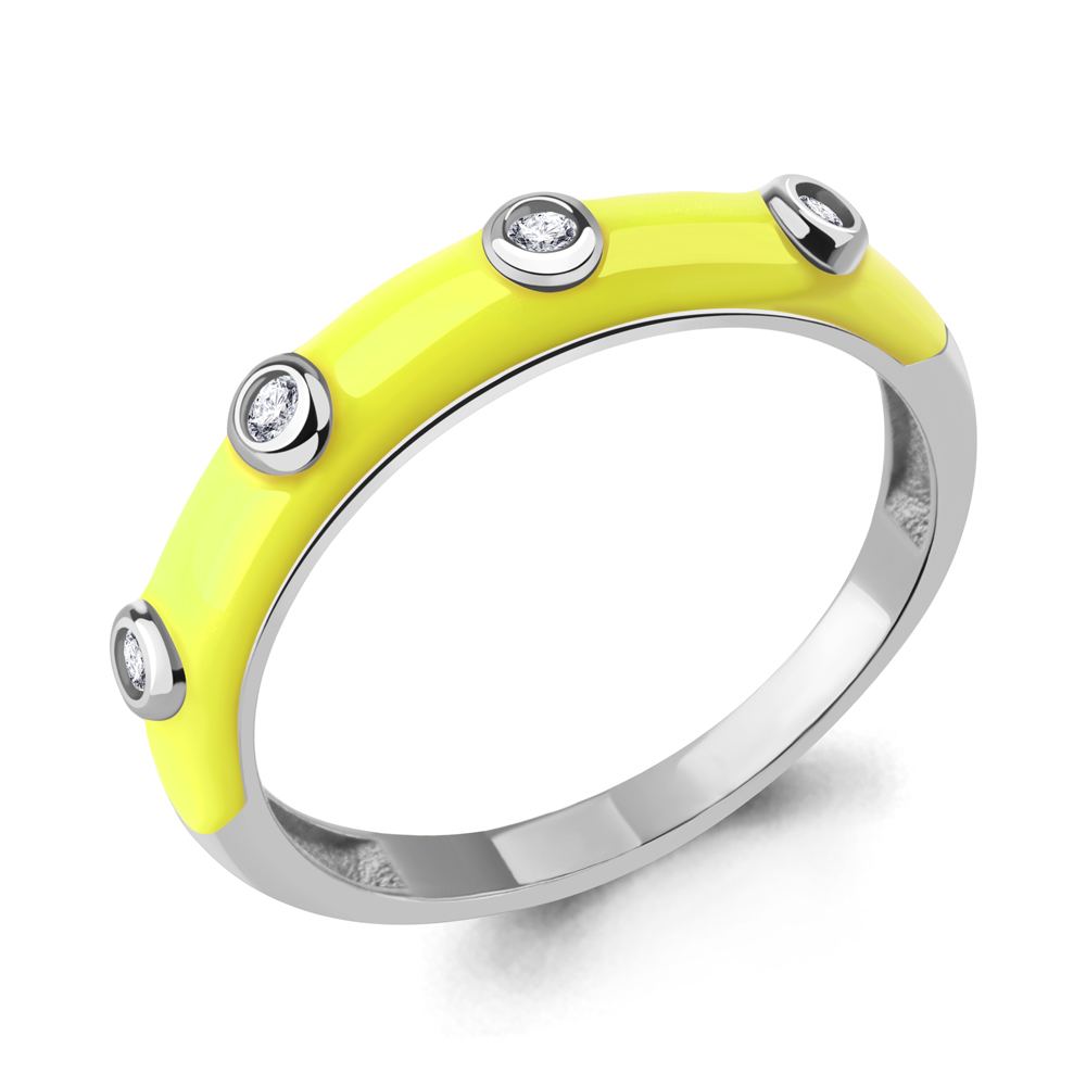 

Кольцо из серебра р. 17 AQUAMARINE 67819А_925_р, 67819А_925_р