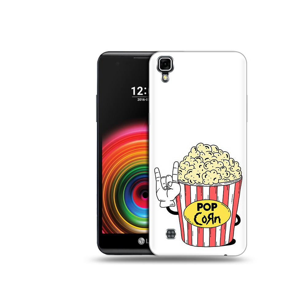 

Чехол MyPads Tocco для LG X Power крутой попкорн, Прозрачный, Tocco