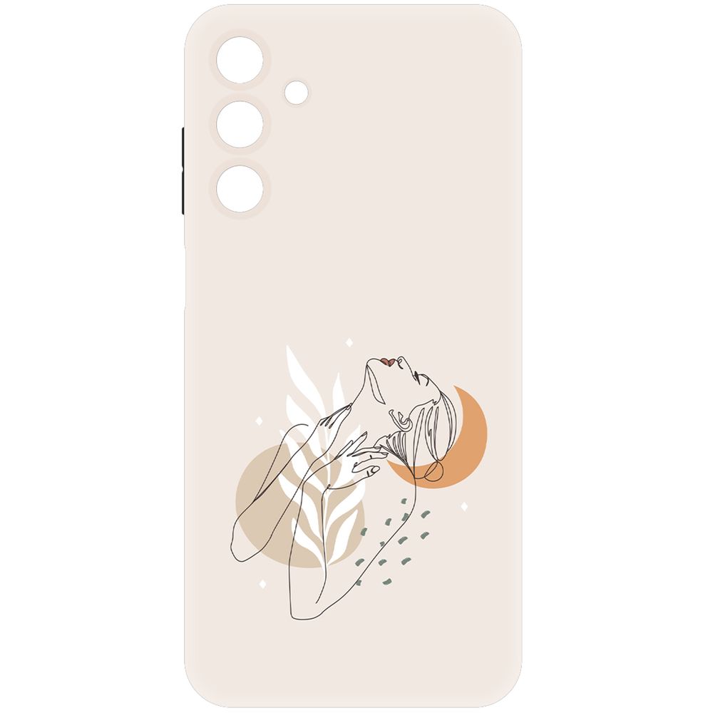 

Чехол-накладка Krutoff Soft Case Женственность для Samsung Galaxy A15 4G (A155) черный
