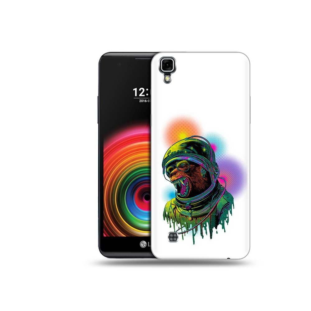 

Чехол MyPads Tocco для LG X Power медведь космонавт, Прозрачный, Tocco