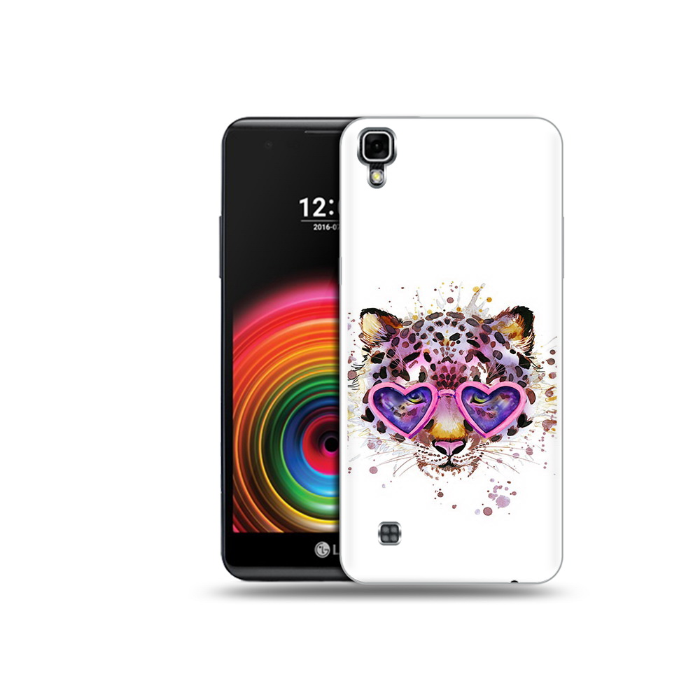 

Чехол MyPads Tocco для LG X Power модный леопард, Прозрачный, Tocco