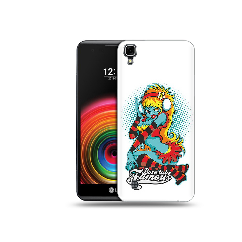 

Чехол MyPads Tocco для LG X Power нарисованная девушка в наушниках, Прозрачный, Tocco