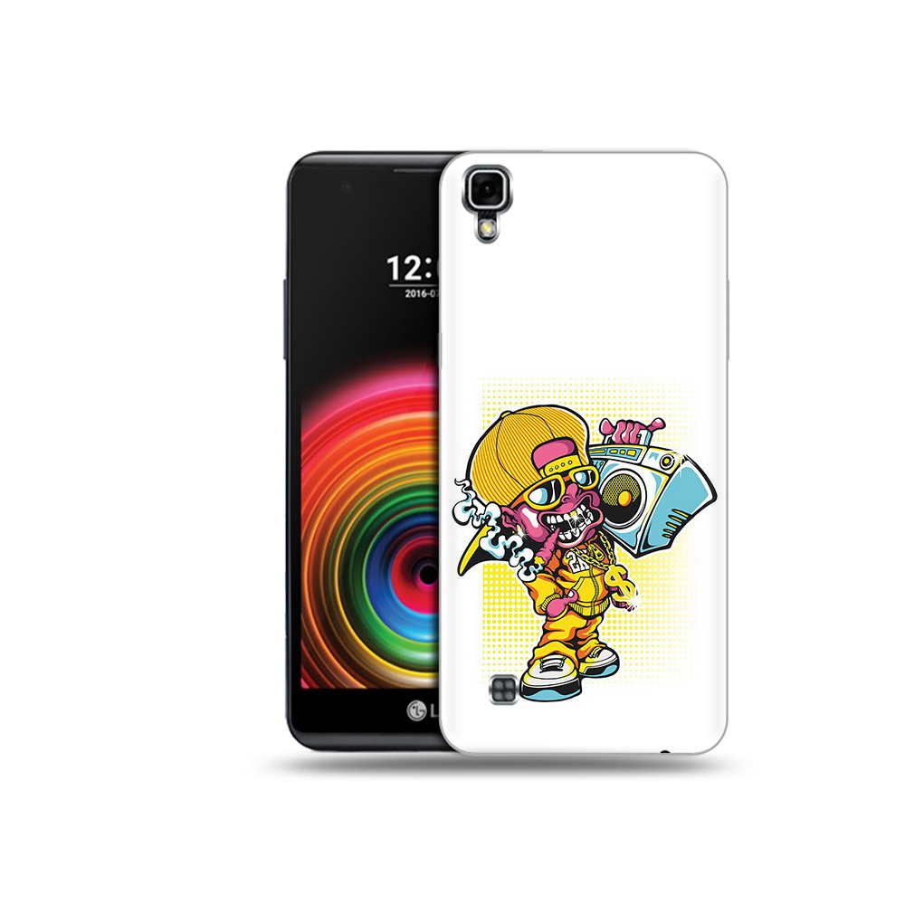 

Чехол MyPads Tocco для LG X Power нарисованный парень с колонкой, Прозрачный, Tocco