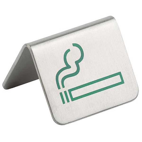 Табличка информационная 2 шт металл APS Можно курить 3,7х5х5 2130186