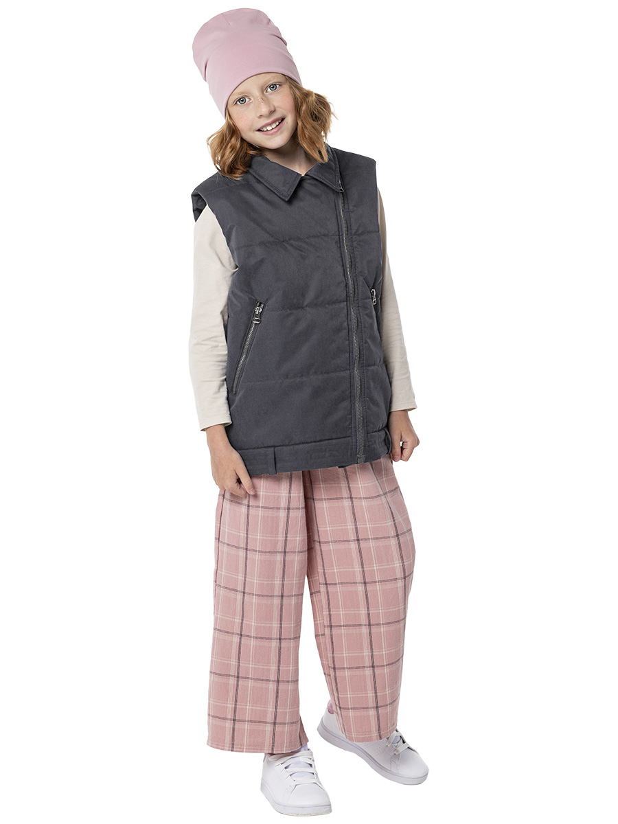 

Жилет детский NIKASTYLE 9м7824, графит, 140, Серый, 9м7824