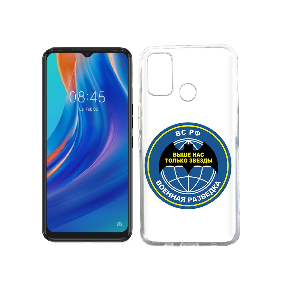 

Чехол MyPads Tocco для Tecno Spark 7T разведка, Прозрачный, Tocco