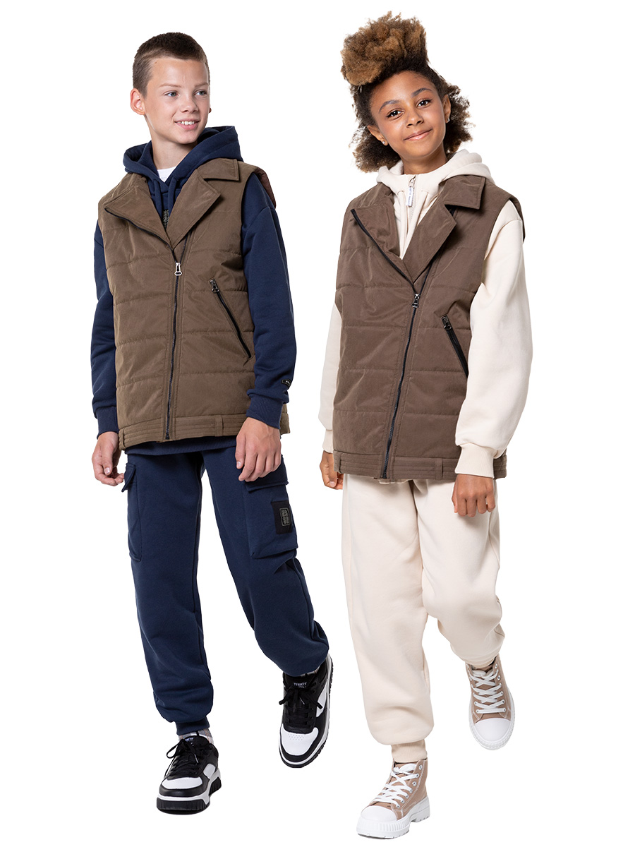 

Жилет детский NIKASTYLE 9м7824, орех, 140, Коричневый, 9м7824