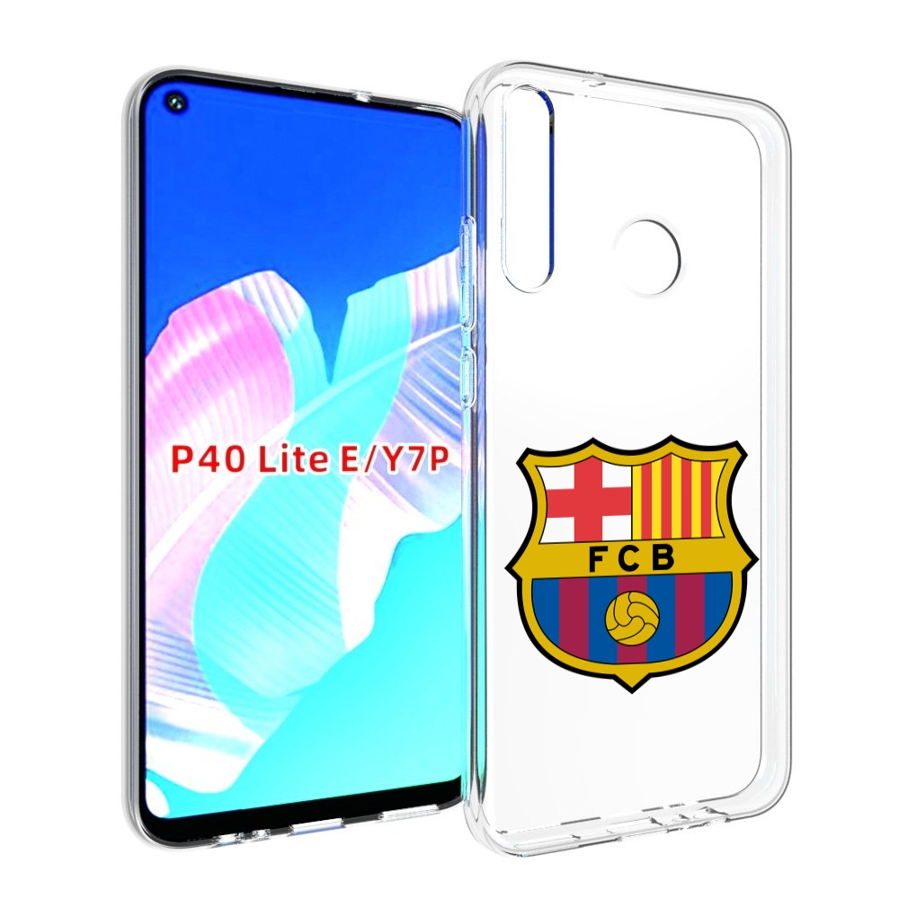 

Чехол бампер MyPads ФК FCB Барселона для Huawei P40 Lite E, Прозрачный, Tocco