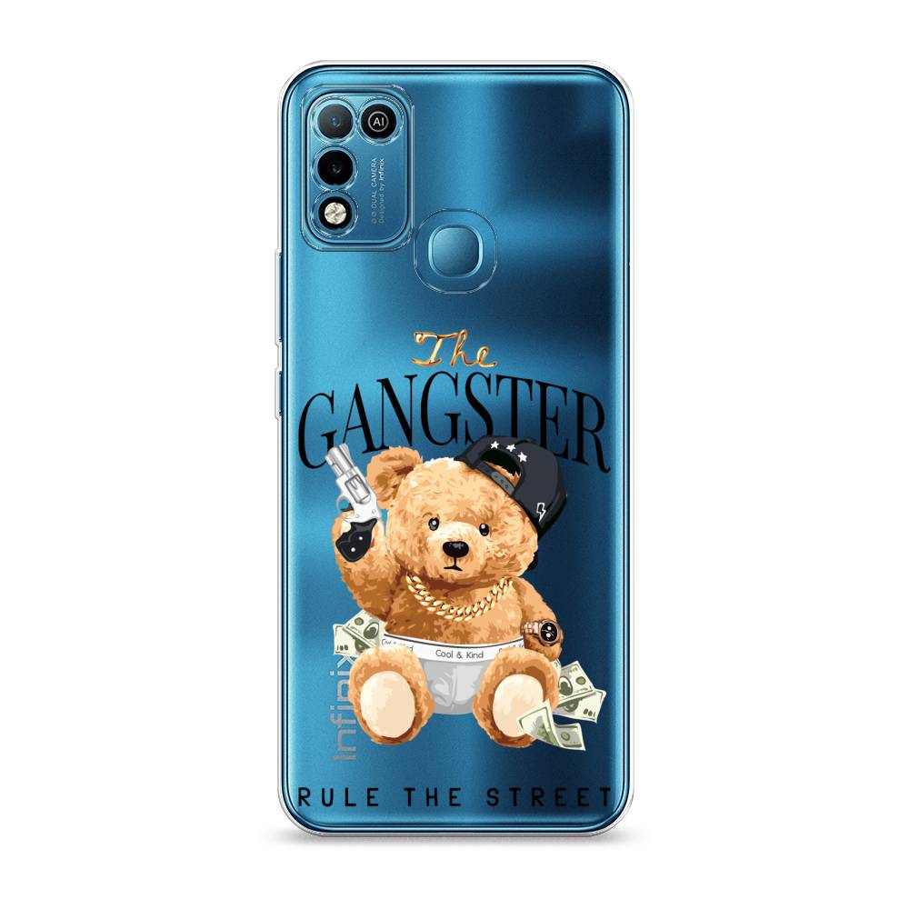 

Чехол на Infinix HOT 10 Play "The Gangster", Бежевый;серый;черный, 3100650-6
