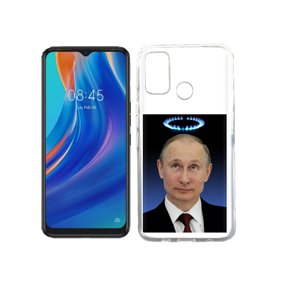

Чехол MyPads Tocco для Tecno Spark 7T святой газ, Прозрачный, Tocco