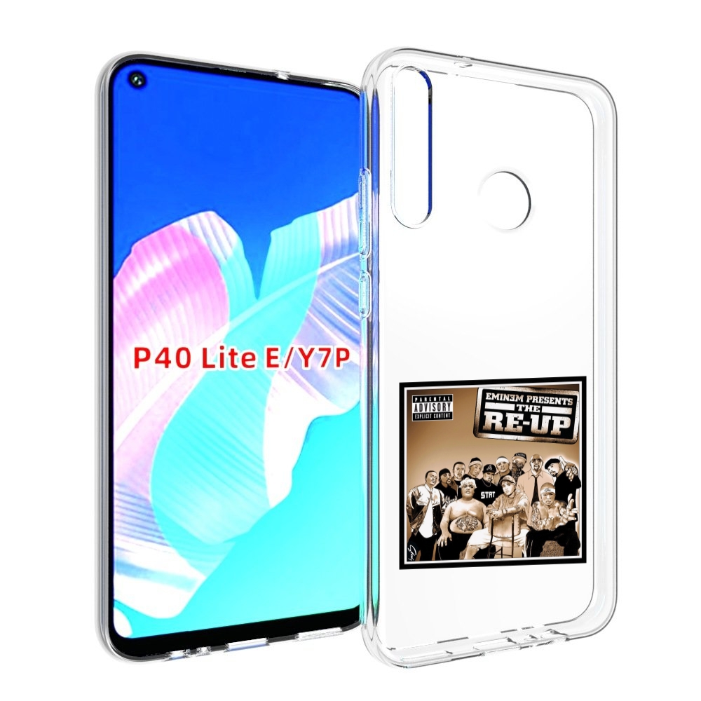 

Чехол Бампер Mypads Eminem Presents, The Re-Up Для Huawei P40 Li, Прозрачный, Tocco
