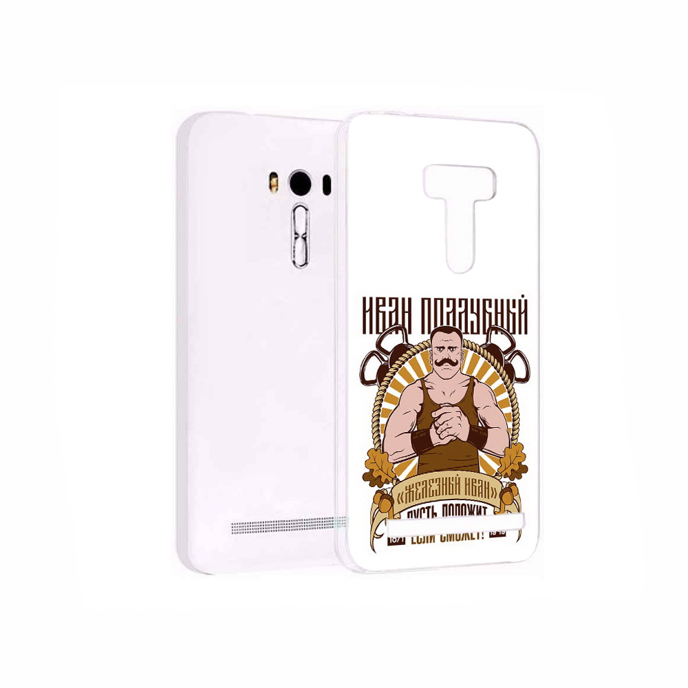 Чехол MyPads Tocco для Asus ZenFone 2 Laser (ZE550KL) Железный Иван