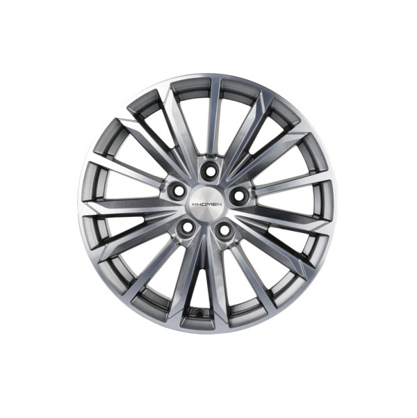 

Диск Khomen Wheels Double-Spoke 611 (16_Octavia A7) 6,5x16/5x112 ЕТ46 D57,1 G-Silver-FP