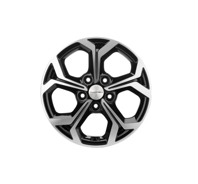 

Диск Khomen Wheels Double-Spoke 606 (ZV 16_Corolla) 6,5x16/5x114,3 ЕТ45 D60,1 Black-FP, Черный;серый