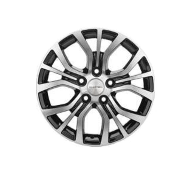 фото Диск khomen wheels u-spoke 608 (zv 16_grand vitara) 6,5x16/5x114,3 ет45 d60,1 black-fp