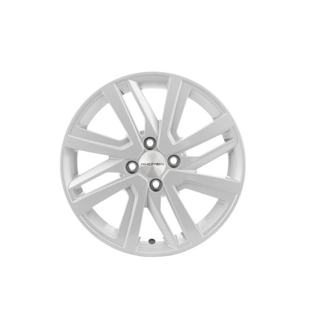 

Диск Khomen Wheels V-Spoke 609 (16_Rio II/Solaris II) 6x16/4x100 ЕТ46 D54,1 F-Silver, Серебристый