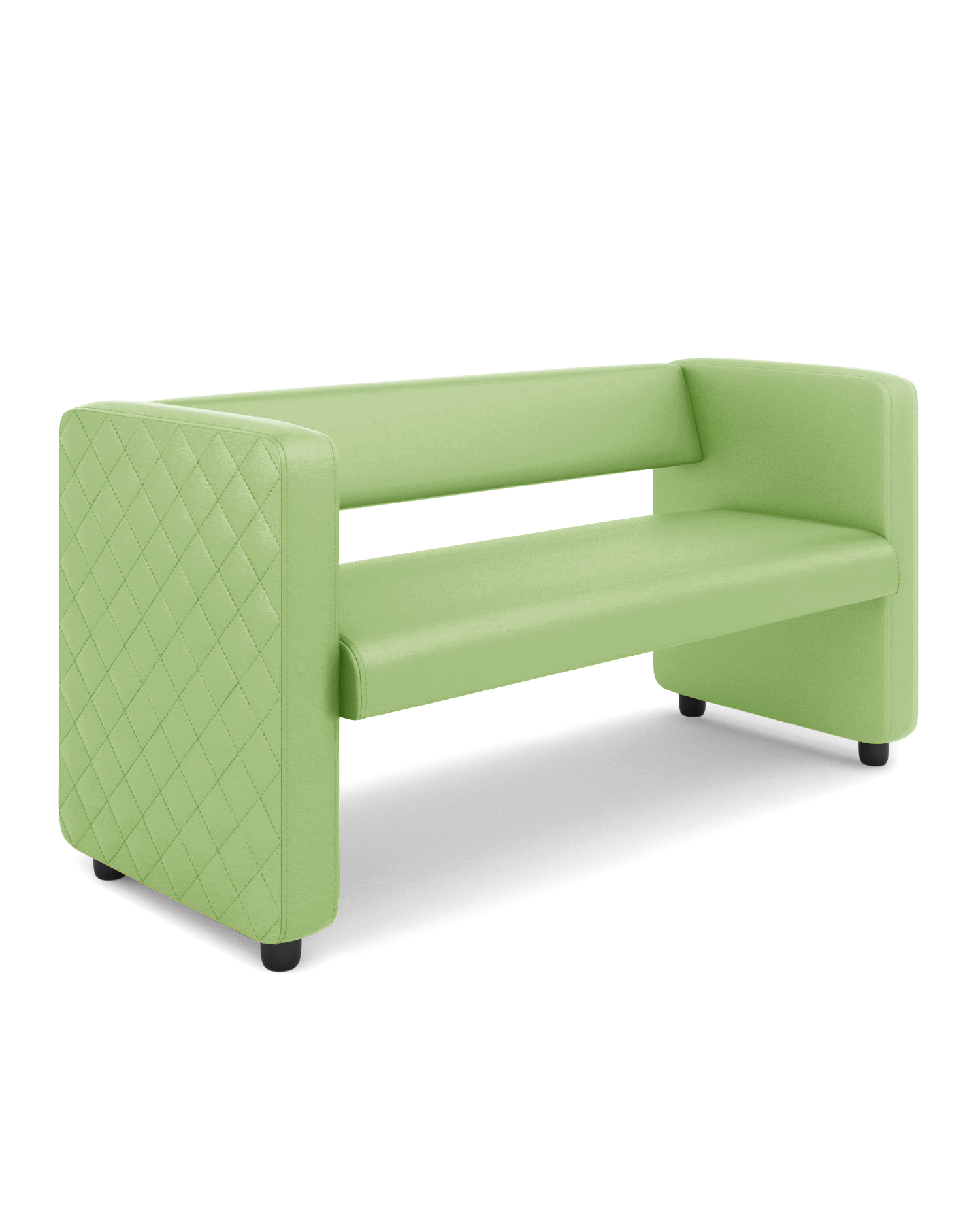 Диван MONOFIX ЙОККИ салатовый экокожа 10844₽