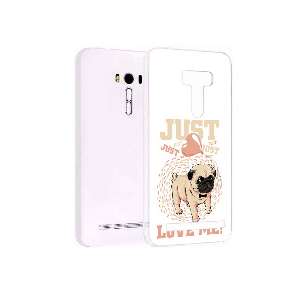 

Чехол MyPads Tocco для Asus ZenFone Selfie (ZD551KL) Люби меня, Прозрачный, Tocco