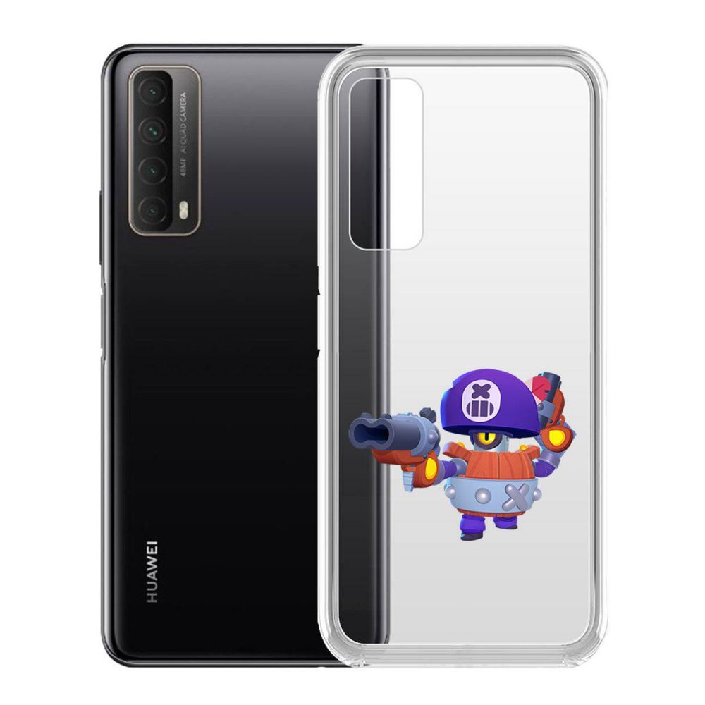 

Чехол-накладка Brawl Stars-Дэррил для Huawei P Smart 2021
