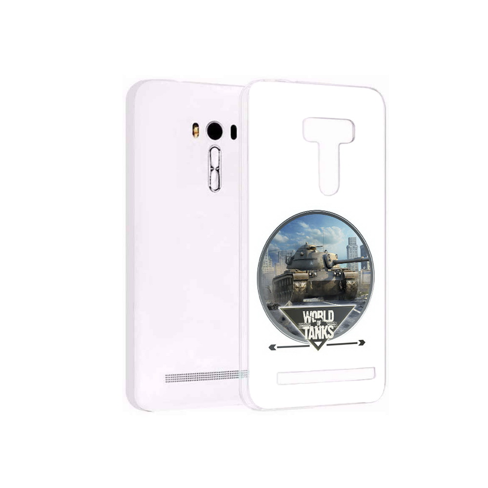 

Чехол MyPads Tocco для Asus ZenFone Selfie (ZD551KL) Мир танков, Прозрачный, Tocco