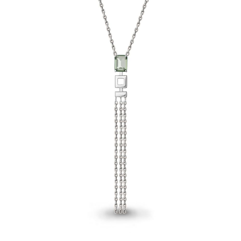 

Колье из серебра 45 см AQUAMARINE 7364815_925_р, 7364815_925_р