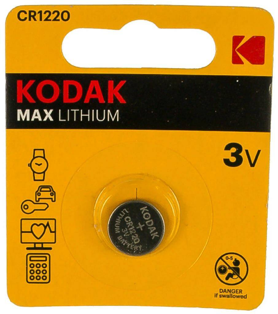 Батарейка Kodak Cr1220-1bl Для Брелока Сигнализации KODAK арт. 30414365-RU1