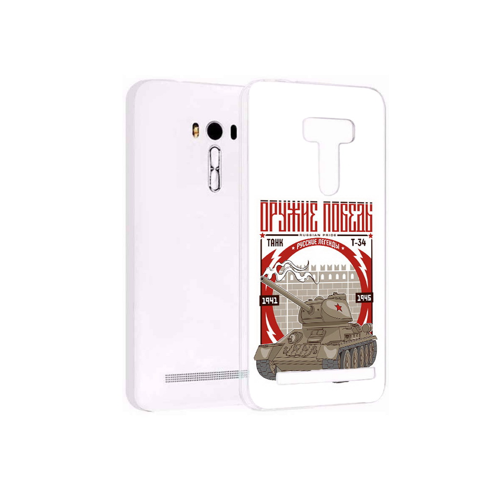 Чехол MyPads Tocco для Asus ZenFone Selfie (ZD551KL) Оружие победы