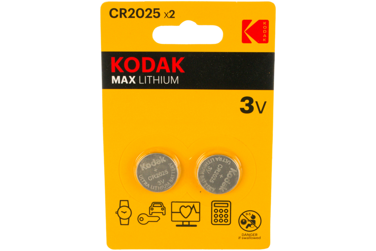 

Батарейка Kodak Cr2025-5bl Для Брелока Сигнализации KODAK арт. 30411562-RU1