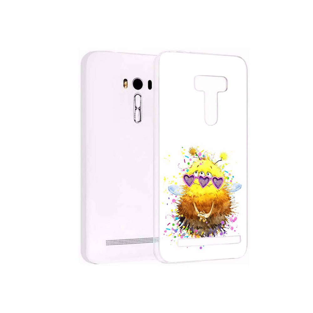

Чехол MyPads Tocco для Asus ZenFone Selfie (ZD551KL) Пушитый шмель, Прозрачный, Tocco