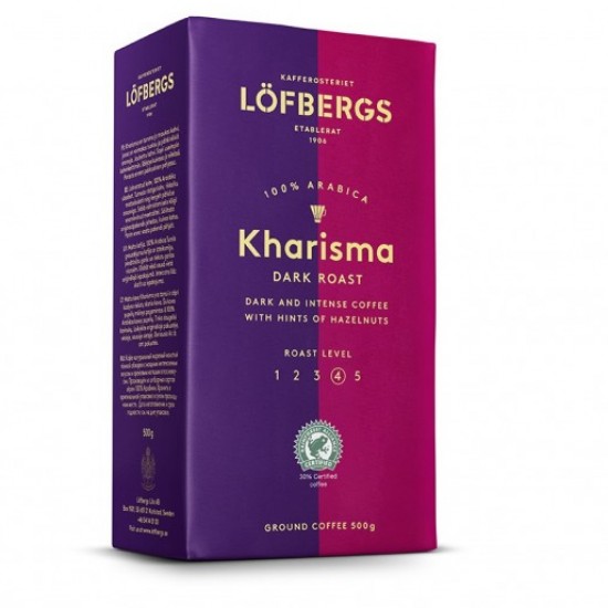 

Молотый кофе Lofbergs Kharisma 500 г, 10169