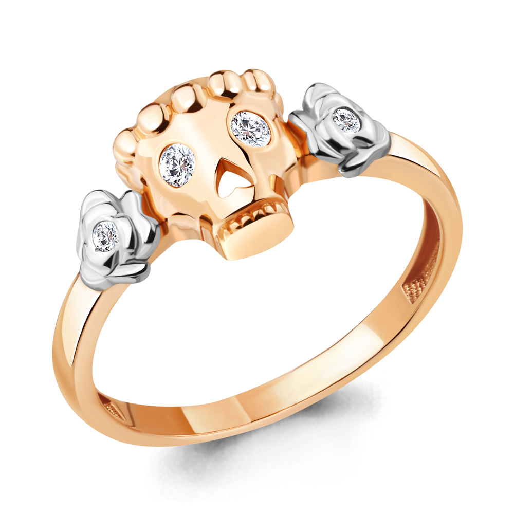 

Кольцо из серебра р. , AQUAMARINE 68901А_925_з, 68901А_925_з