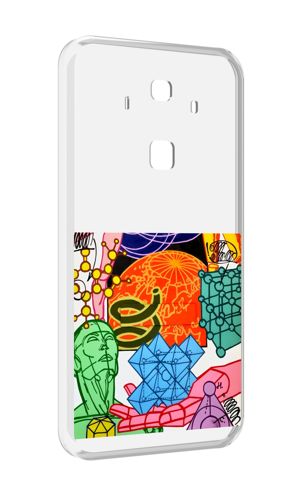 

Чехол MyPads физика-химия для Huawei Mate 10 Pro, Прозрачный, Tocco