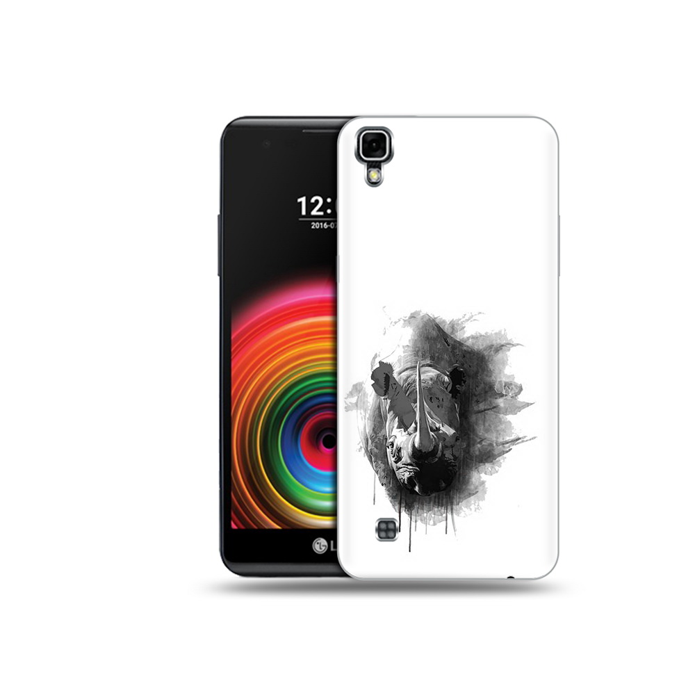 

Чехол MyPads Tocco для LG X Power носорог, Прозрачный, Tocco
