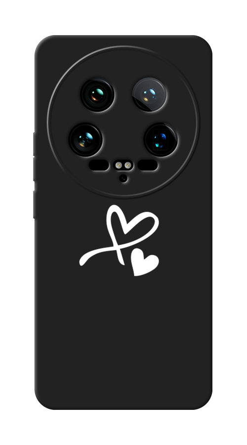 

Чехол Awog на Xiaomi 14 Ultra "Сердечко минимализм", Белый, 321852-1
