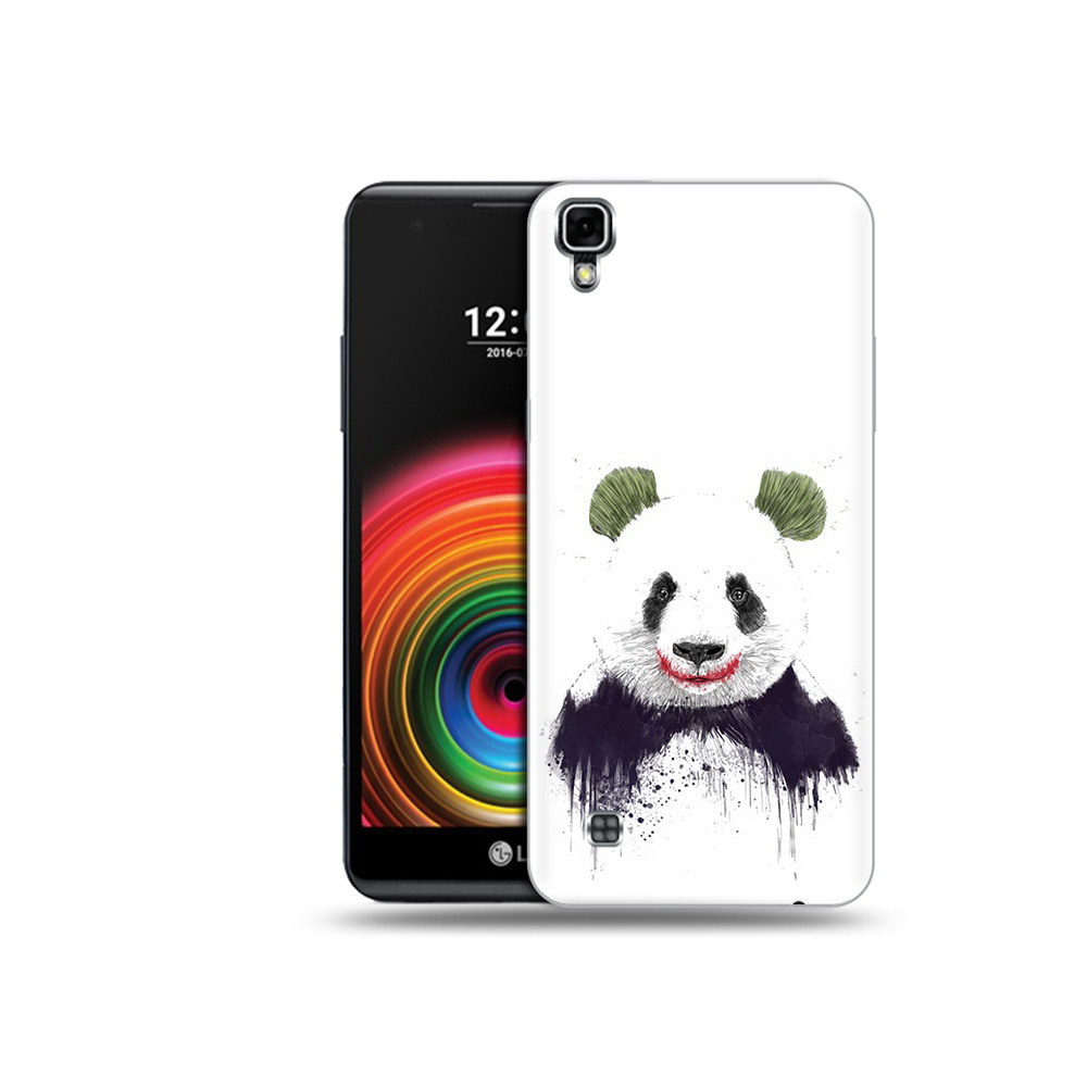 

Чехол MyPads Tocco для LG X Power панда джокер, Прозрачный, Tocco