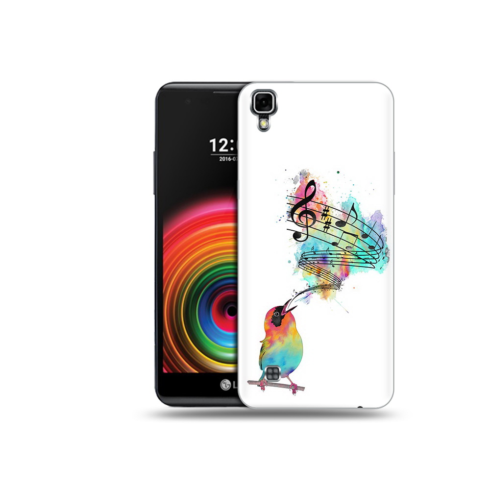 

Чехол MyPads Tocco для LG X Power певчая птичка, Прозрачный, Tocco