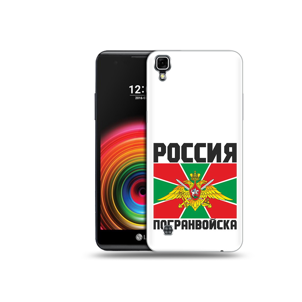 

Чехол MyPads Tocco для LG X Power погранвойска, Прозрачный, Tocco