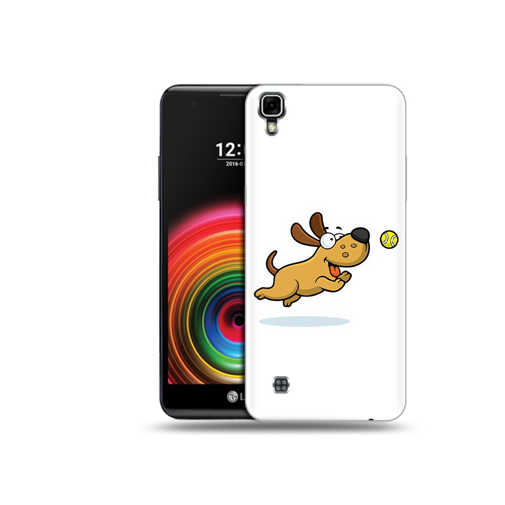 

Чехол MyPads Tocco для LG X Power пёсик, Прозрачный, Tocco