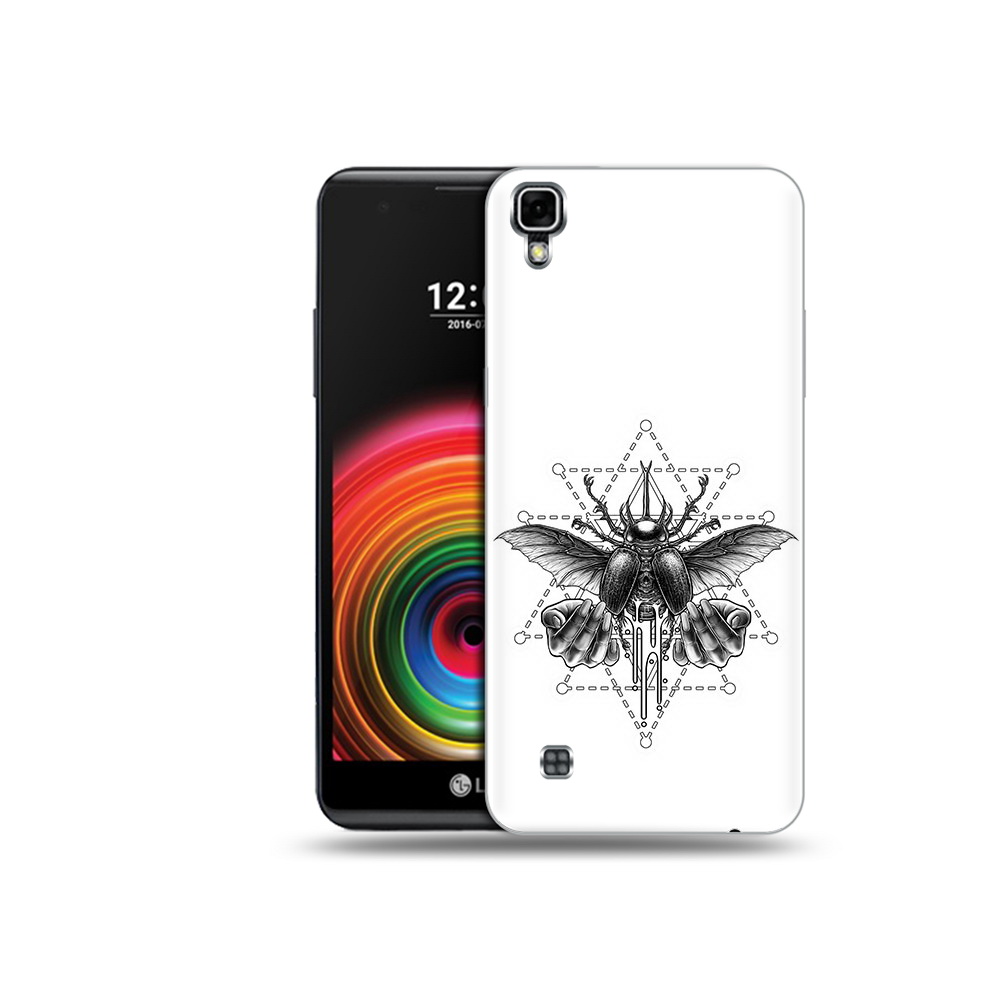 

Чехол MyPads Tocco для LG X Power скарабей, Прозрачный, Tocco