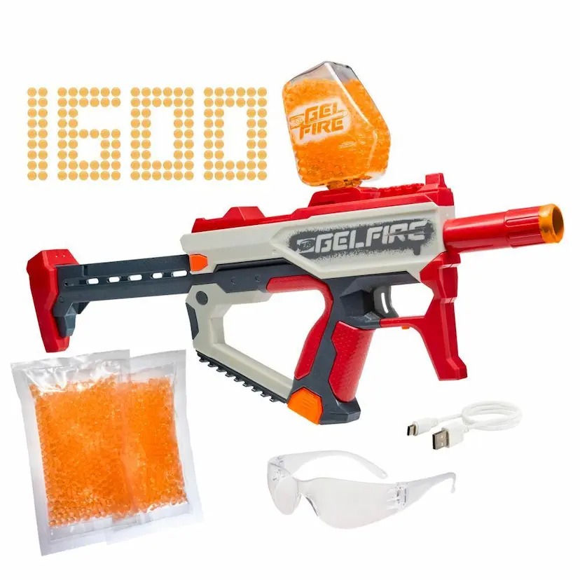 

Игрушечный бластер Nerf Gelfire Mythic, Красный, F8680